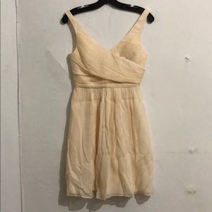 J. Crew Heidi dress cream size 2P